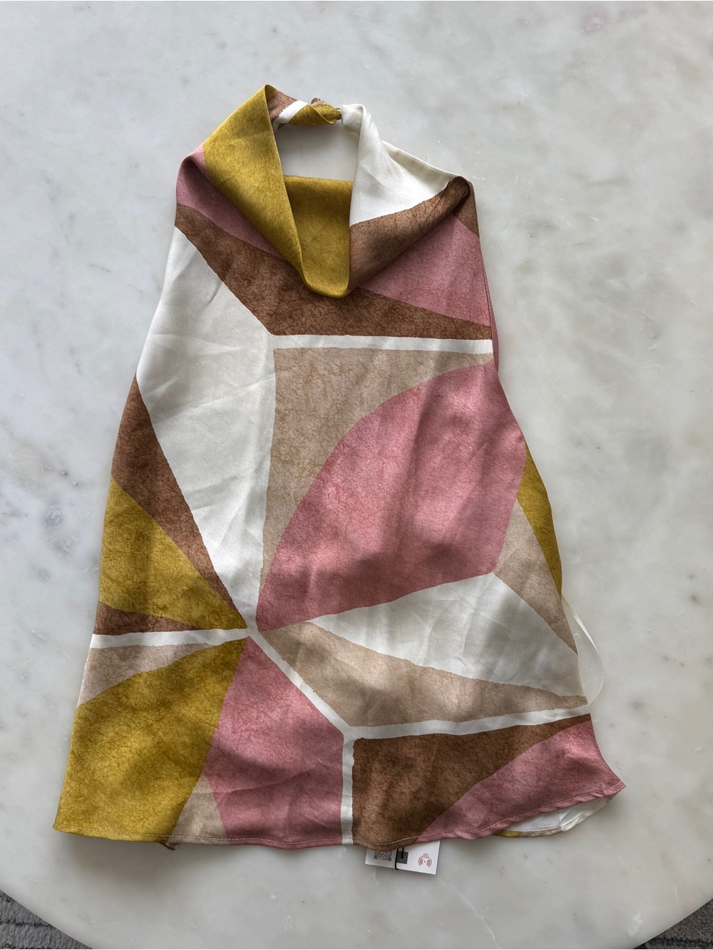 NWT Zara - Sleeveless Geometric Top